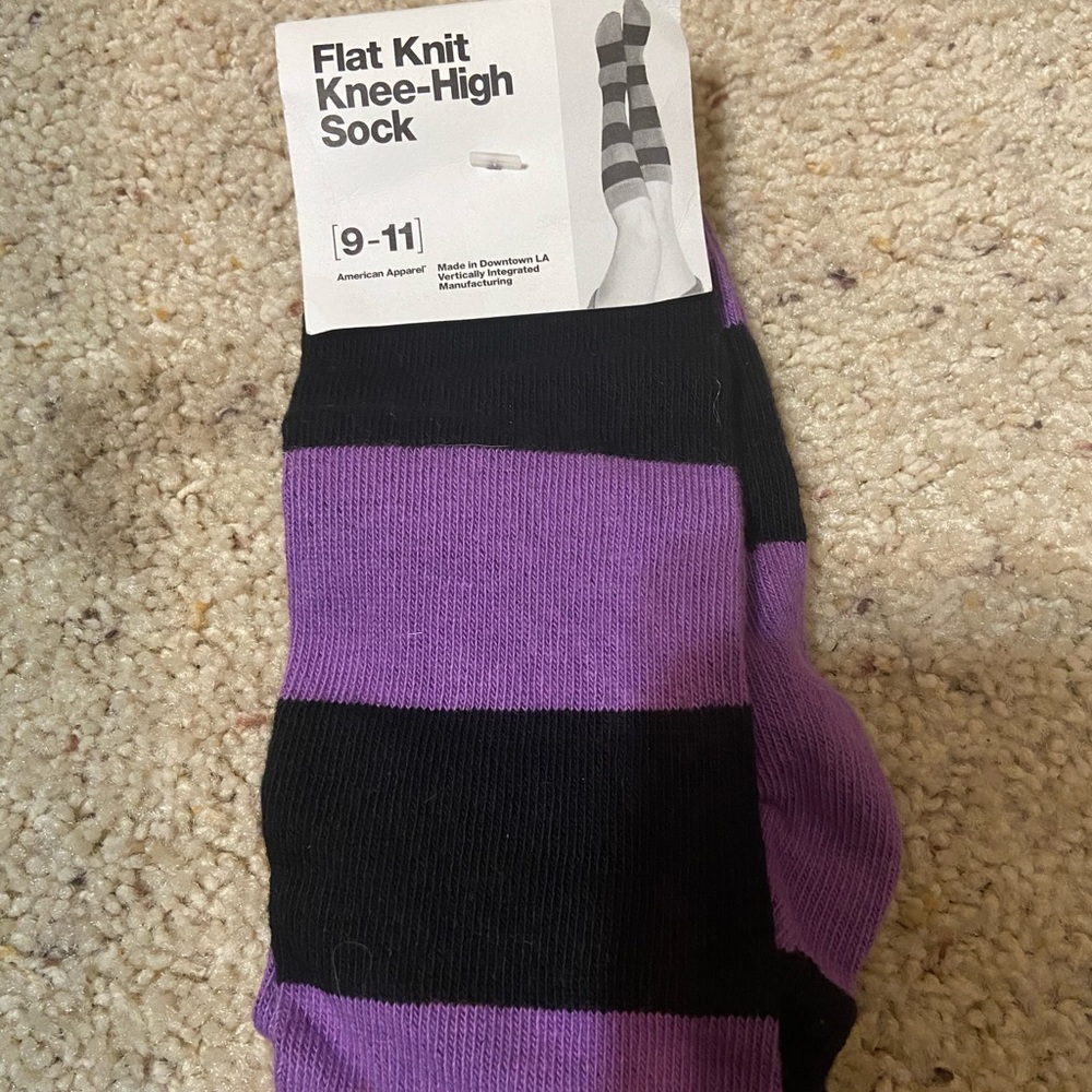 Knee high sock